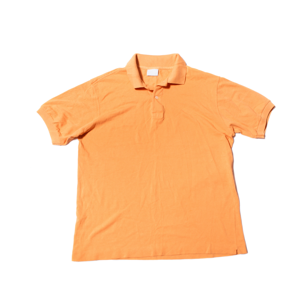 kaos polo orange muda