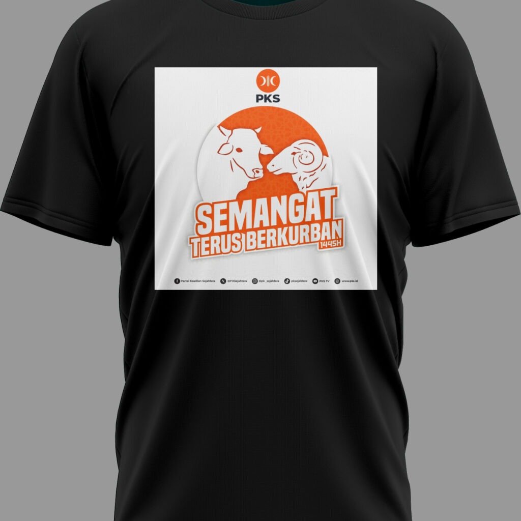 Produk Kaos Qurban PKS